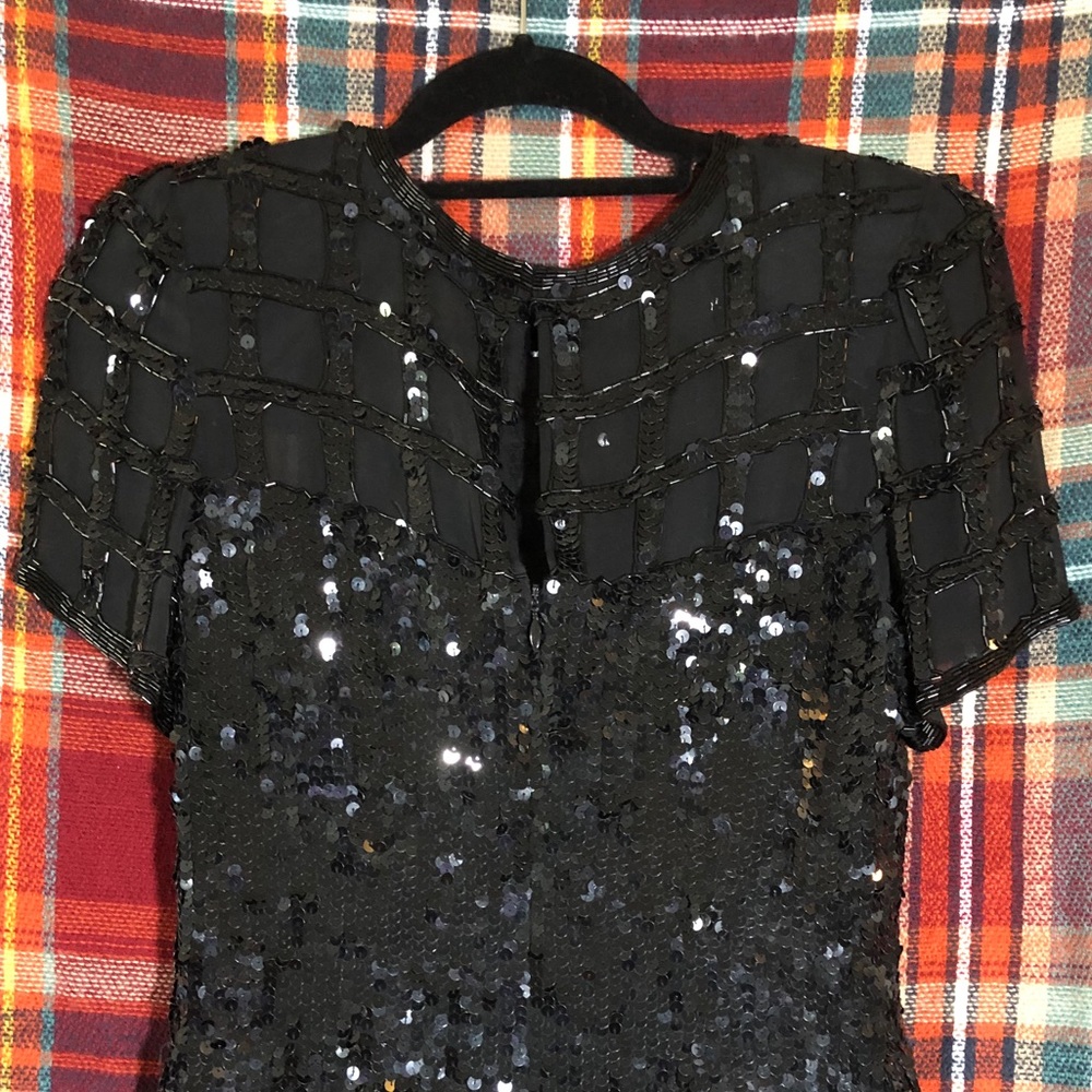 Sequined Dress by  A. J. Bari